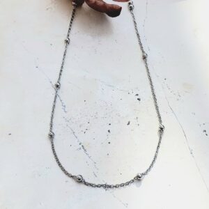 Vomos Necklace Silver