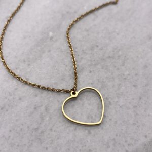 Gold Heart Necklace