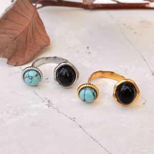 Aleris Black & Turquoise