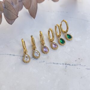 Little Drop Gold Earrings
