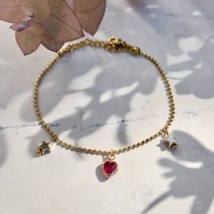 Red Heart Bracelet