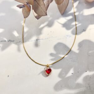Red Heart Necklace