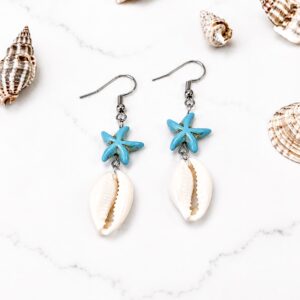 Cowrie & Starfish Siel