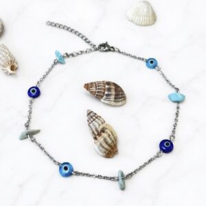Greek Siel Anklet