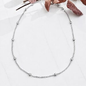 Vomos Necklace Silver