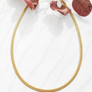 Snake gold 4mm