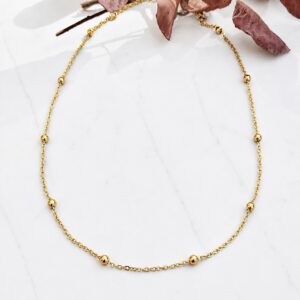 Vomos Gold Necklace 70cm