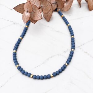 Aura Hematite Sapphire Blue